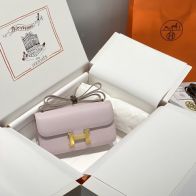 エルメスバッグ 刻印偽物 牛革 斜め掛けバッグ 優雅 通勤 シンプル ピンク