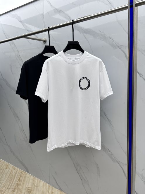 バーバリー キッズ t シャツスーパーコピー 上質品 トップス 短袖 純綿 プリント 男女兼用 ホワイト