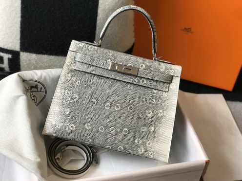 オンライン限定 エルメスバッグ 修理偽物 ハンドバッグ 優雅 本革 優雅レディ グレー