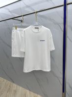 burberry ブラック レーベル t シャツ激安通販 運動セット トップス 純綿 ショットパンツ 男女兼用 ホワイト