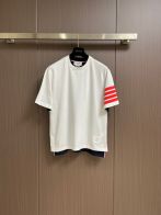 TB新品 トムブラウントップススーパーコピー 100％綿 柔らかい 短袖 tシャツ 男女兼用 ホワイト