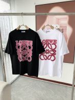 個性的なロエベtシャツ サイズ偽物 ゆったり 純綿 通気性いい トップス 短袖 プリント