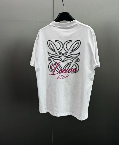 ロエベtシャツ ハウルスーパーコピー ゆったり 純綿 トップス 短袖 プリント 上質 ホワイト