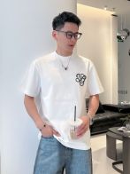 シンプル ロエベ tシャツ ロゴスーパーコピー トップス 純綿 柔らかい 半袖 プリント ホワイト