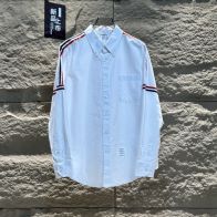 TB トムブラウン 衣装偽物 トップス シャツ 通勤 カジュアル ビジネス ブルー
