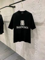 新作販売 バレンシアガ tシャツ オーバーサイズコピー プリント 純綿 トップス ブラック