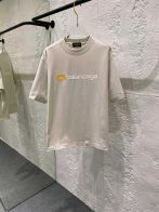 バレンシアガのtシャツスーパーコピー プリント 上質材料 ゆったり 純綿 トップス 短袖 グレー
