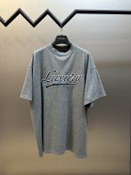 目を引く存在感 バレンシアガtシャツ 値段偽物 トップス 純綿 プリント 上質 ゆったり グレー