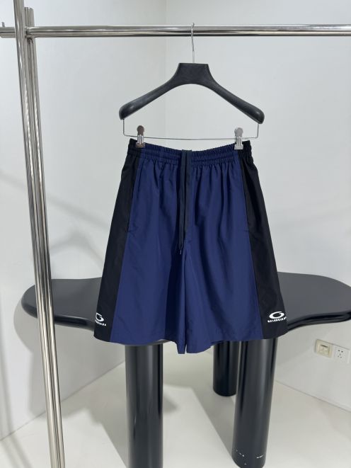 balenciaga パンツスーパーコピー 柔らかい ゆったり 運動ズボン ブルー