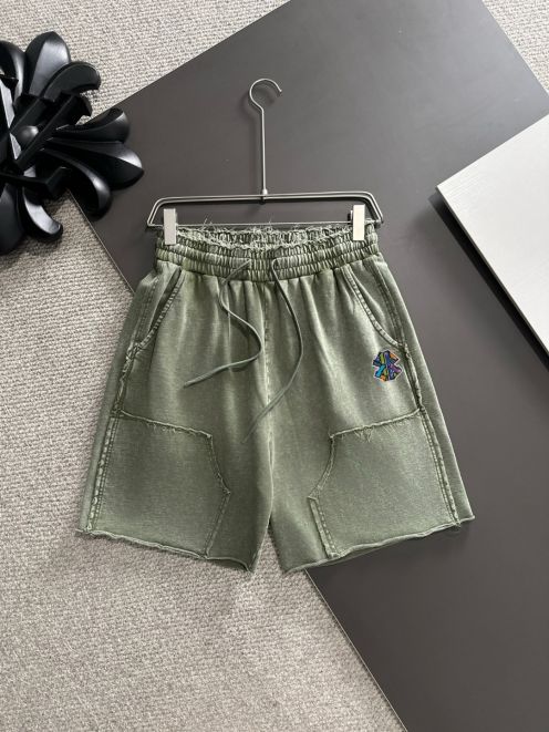 balenciaga パンツコピー 柔らかい ショットズボン ゆったり 綿 グリーン