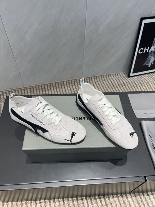 balenciaga シューズ レディース偽物 カジュアル スニーカー PUMAとコラボ 運動 ホワイト