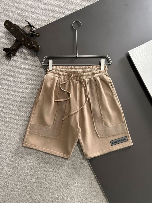 バレンシアガ パンツ レディーススーパーコピー ショットズボン ゆったり 綿 ベージュ色