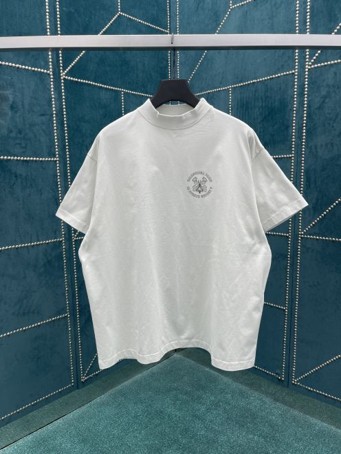 超激得の新品 バレンシアガ tシャツ 2025コピー ゆったり Ｔシャツ トップス 100％綿 ホワイト