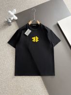 お得品‼バレンシアガ tシャツコピー 純綿 ゆったり トップス 短袖 プリント 男女兼用 ブラック