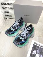 balenciaga メンズ スニーカー偽物 カジュアル 軽量 シューズ ランニング 男女兼用 グリーン