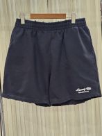 バレンシアガ パンツ サイズ偽物 純綿 ショットズボン ランニング 男女兼用 ブラック