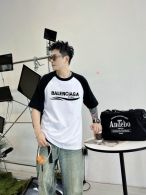 バレンシアガコラボtシャツ偽物 綿100％ ゆったり 無地 ハンサム トップス ホワイト