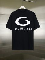 バレンシアガtシャツメルカリスーパーコピー ゆったり 純綿 トップス 短袖 プリント 男女兼用 ブラック