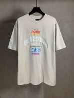 バレンシアガtシャツ 偽物 見分け方コピー ゆったり 男女兼用 純綿 トップス 短袖 プリント ホワイト