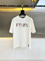 大人気 fendi ティー シャツスーパーコピー 純綿 トップス プリント 短袖 ホワイト