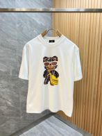春夏新品 フェンディ シャツスーパーコピー 純綿 トップス プリント 人気品 短袖 ホワイト