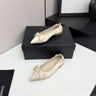 お値打ち価格 シャネル靴サイズ感コピー モカシン 本革 優雅レディ カジュアルシューズ 杏色
