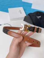 人気 セリーヌベルト 大きさＮ級品 幅2.5cm 優雅レディ 牛革 レザー ビジネス ブラウン