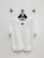 激安 プラダ キッズ t シャツコピー シンプル  純綿 トップス 上質 柔らかい 短袖 ホワイト