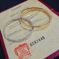 カルティエ ブランド コピー 安全通販 LOVE間ダイヤモンド手镯 高再現度 精密ディテール
