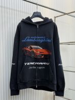 バレンシアガ 偽物 バレない再現度 ランボルギーニ コラボ 高級モータースタイルパーカー