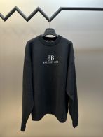 バレンシアガ 芸能人 着用注目 BBジャカード長袖 トレンド感抜群のロゴニット