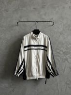 バレンシアガ スーパーコピー 25SS ピンク×ブラック配色 カラーブロック切替ジャケット