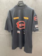 バレンシアガ ブランド コピー 安全通販 25SS レーシング ダブルリング 半袖Tシャツ