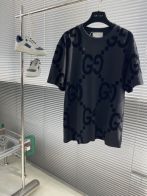 グッチ 偽物 バレない再現度 2025新作 メンズ丸首半袖Tシャツ 高再現度 細部まで忠実な作り