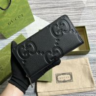 グッチ ダブルG ラウンドジップウォレット 739484 ブラック コピー 高再現度 高級感仕上げ 精密ディテール レビュー高リピ率 安心サイト