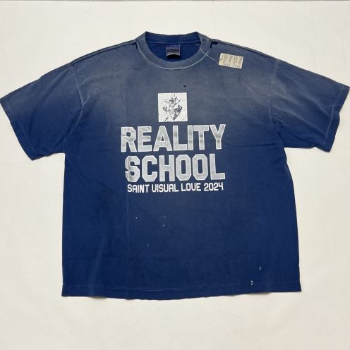 セント マイケル リアリティスクール SS Tシャツ ヴィンテージダメージ 2025新作 ブランドコピー 激安通販 快適な着心地 高評価多数