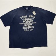 セント マイケル × ネイバーフッド STHD. SS Tシャツ 2025新作 コラボ限定 ヴィンテージ加工 ブランド服コピー 激安 高再現度 レビュー高リピ率