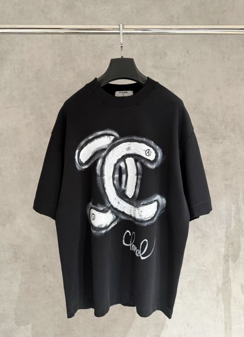 シャネル 手描き風 Tシャツ 口コミ 人気 新作 高品質 満足度 激安 おすすめ ブランドコピー