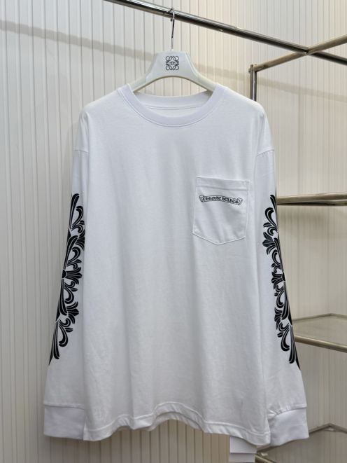 クロムハーツ 2025新作 ロングスリーブTシャツ AAA級レプリカ 男女兼用 ブランド 服 激安 快適な着心地
