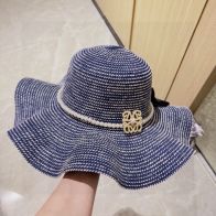 ロエベ キャップ 優良サイト ネイビー 帽子 ハット 高再現度 選ばれる理由あり 秘密厳守配送