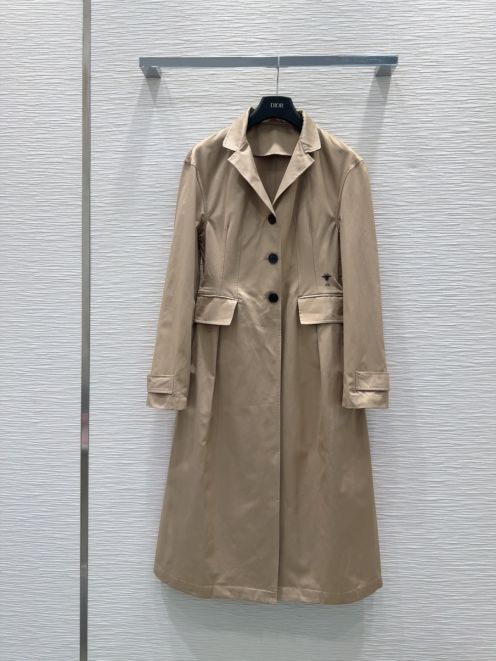 ディオール ロングコート 2025新作 芸能人 着用風 高級感仕上げ 上質感 丁寧な縫製 秘密厳守配送 レビュー高リピ率
