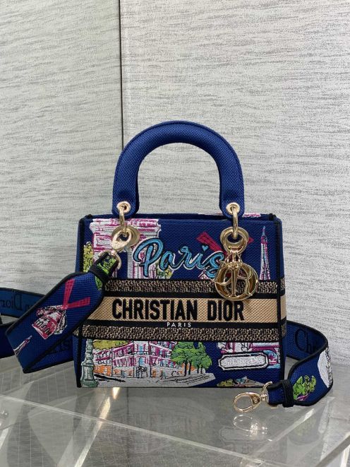 ディオール 2025新作 パリ刺繍デザイン ハンドバッグ 偽物 高級感仕上げ 精密ディテール 限定入荷 安心サイト