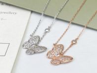 ヴァンクリーフ＆アーペル AAA級レプリカ 高級感仕上げ 上質感 高再現度 バタフライパヴェネックレス