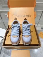 ルイ・ヴィトン 2025新作 偽物 高級レベル仕様 厚底レザースニーカー 圧倒的な再現度 職人技術再現 快適な履き心地