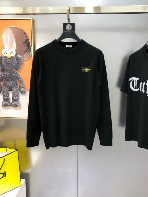 ストーンアイランド 2025新作 高級レベル仕様 ニットセーター ブランド コピー 安全通販 細部まで忠実 即納対応