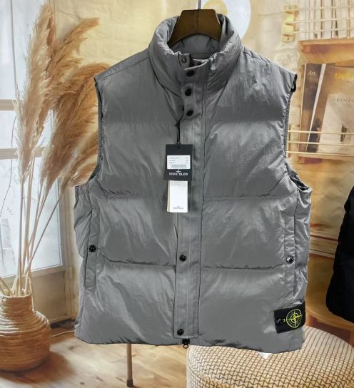 ストーンアイランド 2025新作 高再現度 激安通販 男女兼用 ダウンベスト 軽量防寒モデル 快適な着心地