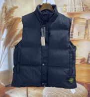 ストーンアイランド 2025新作 高再現度 偽物 男女兼用 ダウンベスト 快適な着心地 軽量防寒モデル