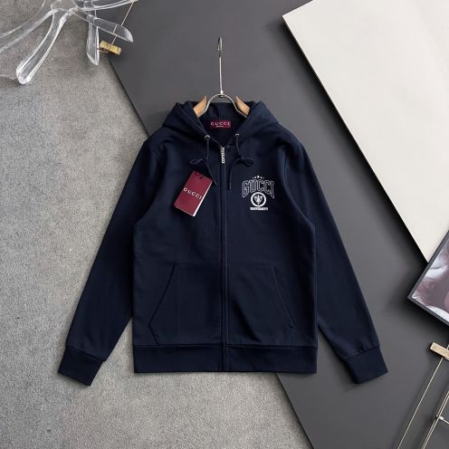 グッチ 高再現度ジップパーカー 優良サイト 2025新作 精密ディテール 男女兼用 快適な着心地 シンプルデザイン 人気モデル