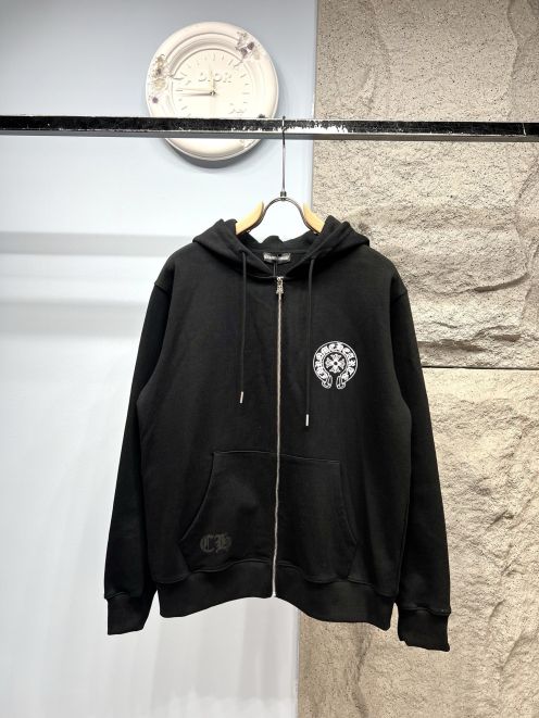 クロムハーツ パーカー ブランド コピー 2025新作 高級感仕上げ 上質素材 丁寧な縫製 シンプルデザイン