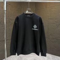 クロムハーツ スウェット n級 2025新作 ブラック クロスロゴ プリント 高品質 シンプル モード ストリート